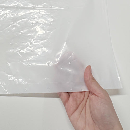 ESCO(エスコ) 90L ごみ袋(半透/帯電防止/空気穴付/10枚) EA995AE-5