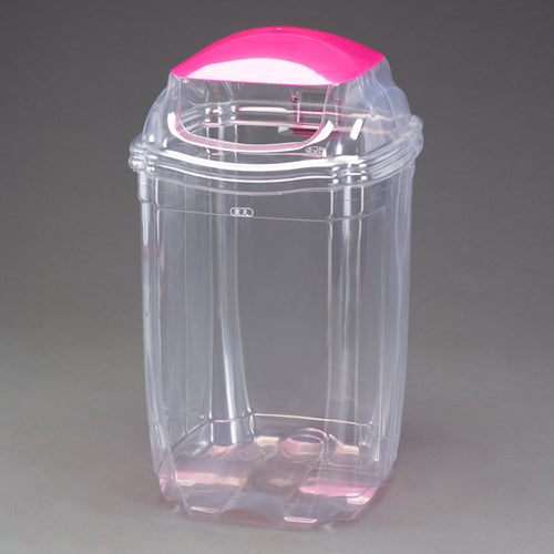 ESCO(エスコ) 90L 透明ダストボックス(一般用) EA995CA-20A