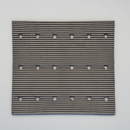 ESCO(エスコ) 50x 100x10mm 防振ゴム(カットタイプ) EA997XA-50