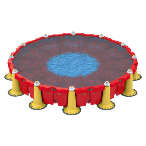 ESCO(エスコ) 止水板用連結パーツ(3個) EA997Z-63