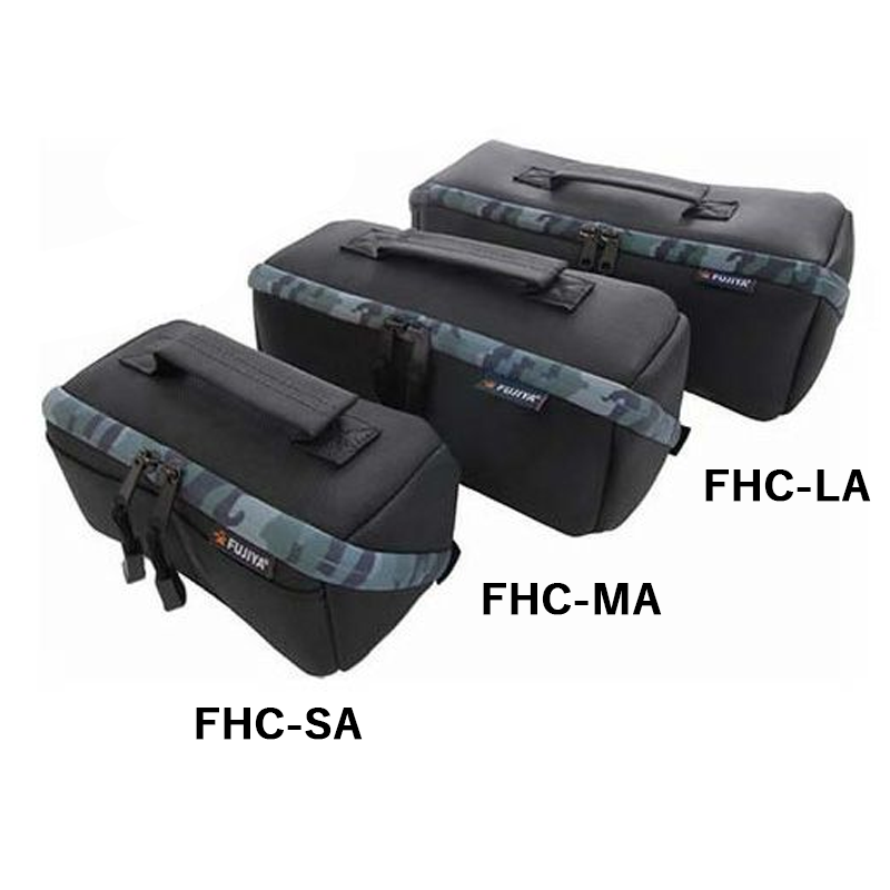 フジ矢（FUJIYA）布製工具ケース（ヒッポケース）迷彩グレー Sサイズ