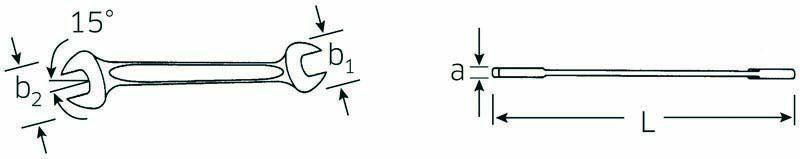 STAHLWILLE(スタビレー) 両口スパナ