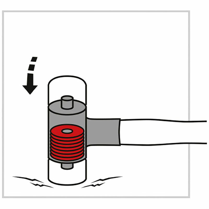 PB SWISS TOOLS(ピービースイスツールズ) 無反動ナイロンハンマー(グラスファイバー柄) 303