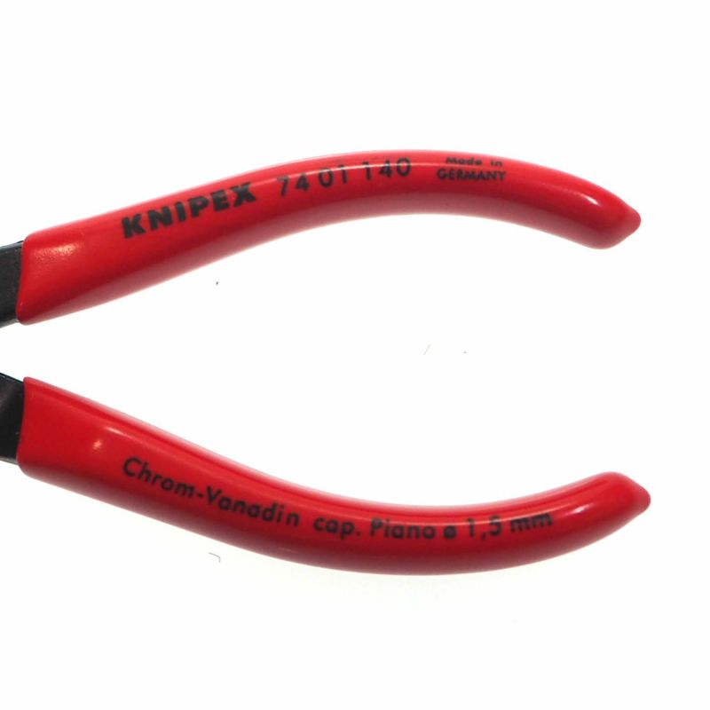 KNIPEX(クニペックス) 強力型斜ニッパー ピアノ線、硬線用 7401-140