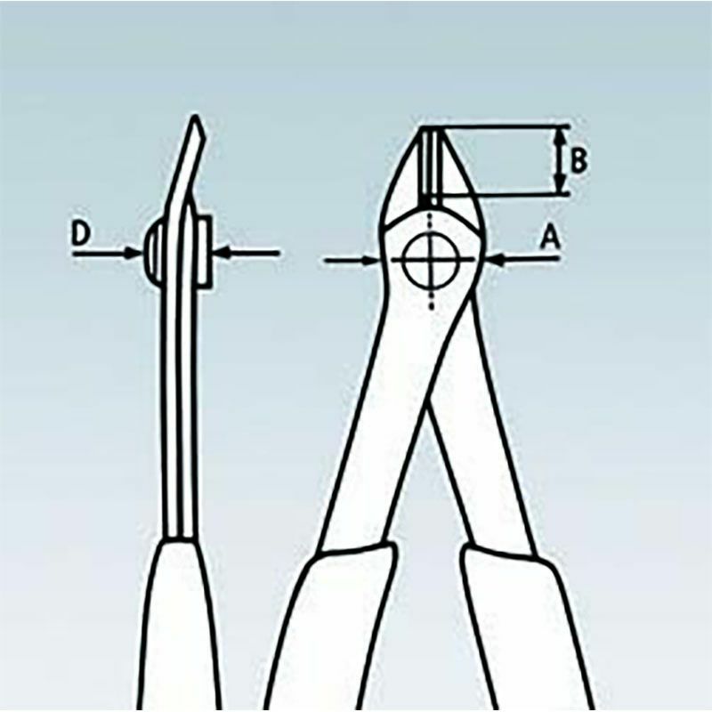 KNIPEX(クニペックス) スーパーニッパー クランプ付 7813-125
