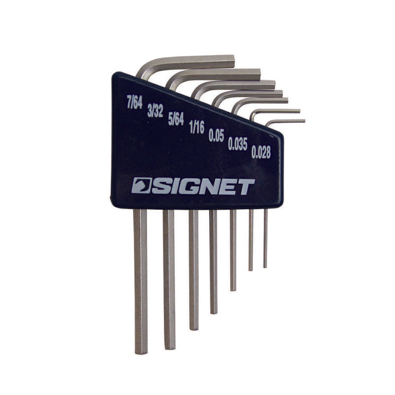 SIGNET 六角棒レンチ7本セット 0.028-7/64” 35062