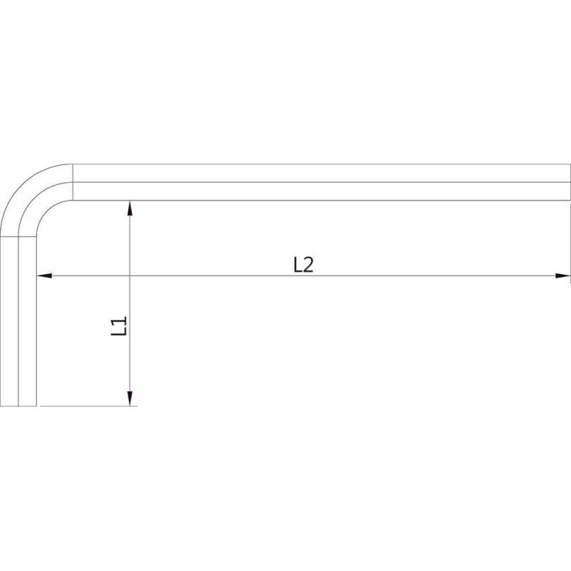SIGNET 六角棒レンチ7本セット 0.028-7/64” 35062
