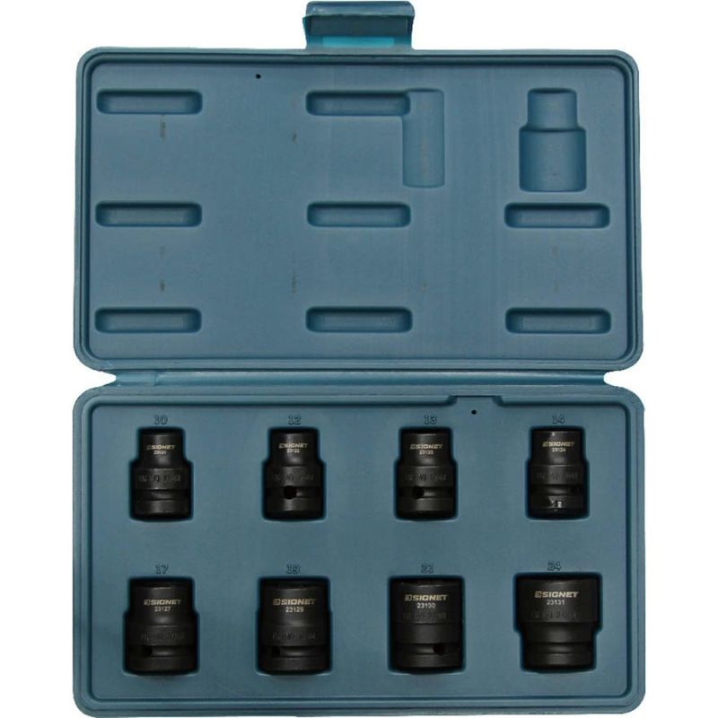 SIGNET(シグネット)1/2dr インパクト用ボルトリムーバーソケットセット8PC 23132