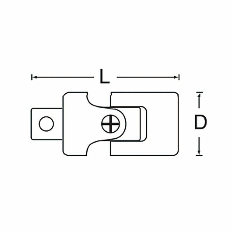 SIGNET 1/4DR ロッキングユニバーサルジョイント 11545