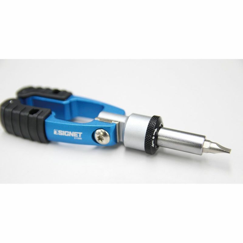 SIGNET マルチアングル・ミニラチェットドライバー ビット4点付 21399