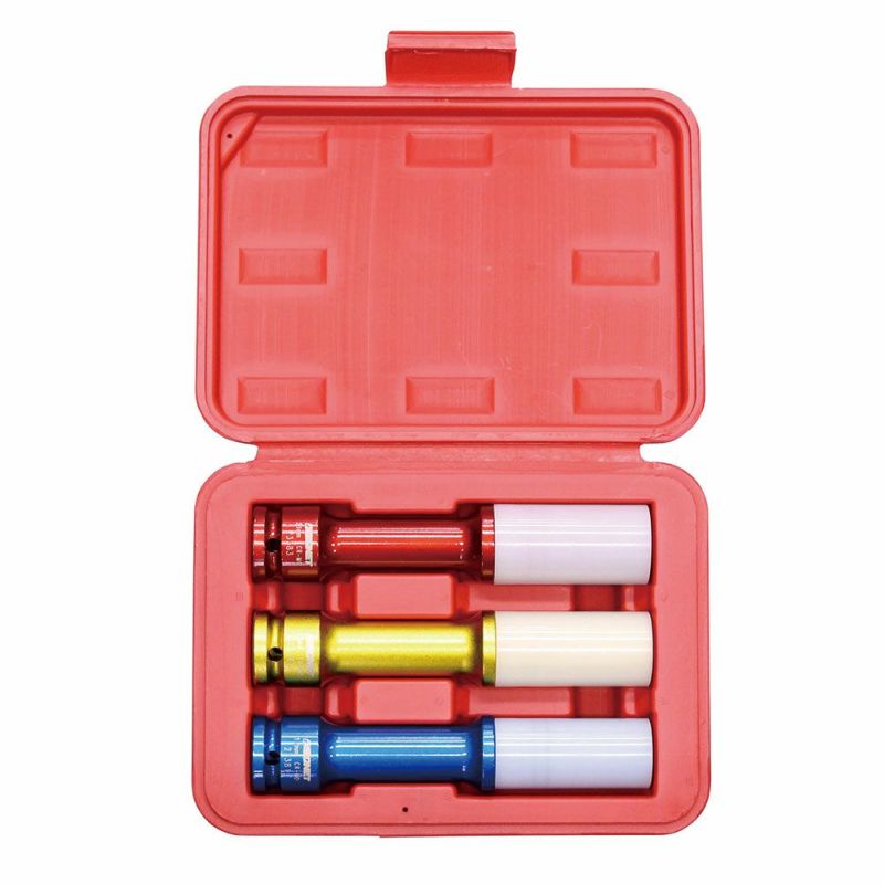 SIGNET 1/2DR ホイルナット用インパクトソケットロング3本セット 23392