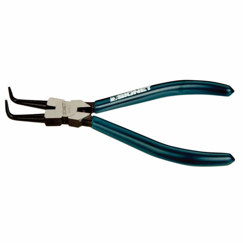 SIGNET 穴用スナップリングプライヤー 先曲90° 90927