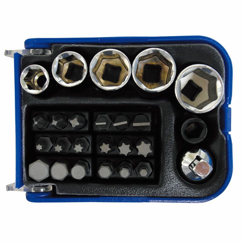 SIGNET 1/4”ヘックスビット&1/4DRソケットセット 25PC 28275