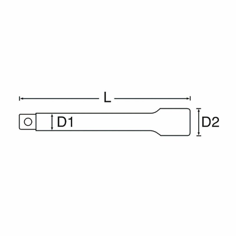 1/2”DR エキステンションバー