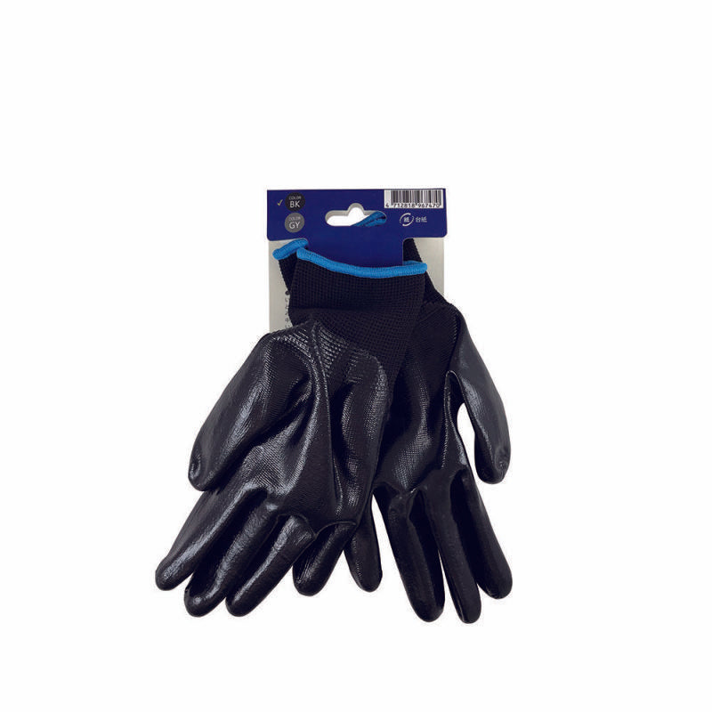 SIGNET 耐油ニトリル エアーグローブCOZY ブラック M 48991 シグネット