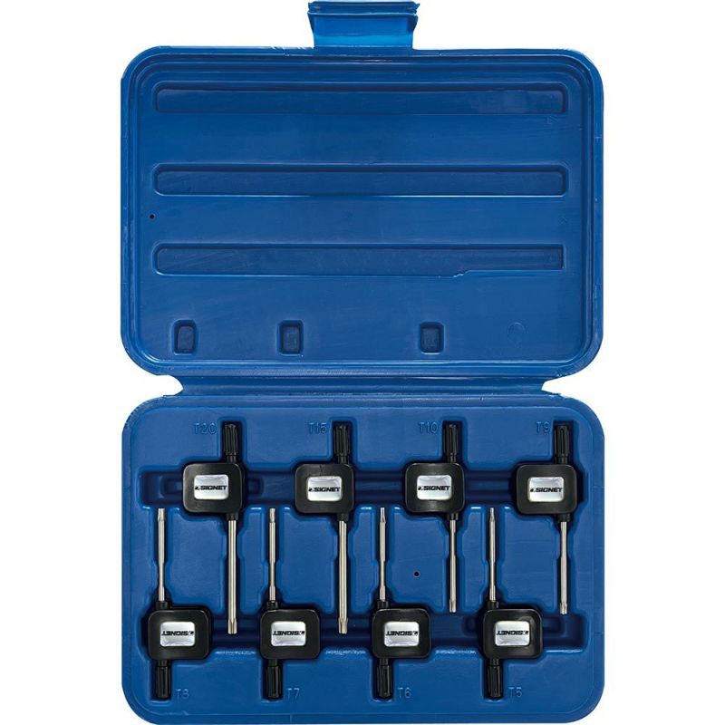 SIGNET 8PCS フラッグ型 ヘクスローブレンチセット 35813 シグネット