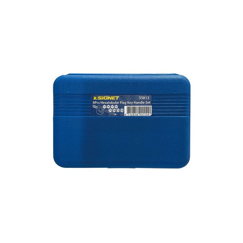 SIGNET 8PCS フラッグ型 ヘクスローブレンチセット 35813 シグネット