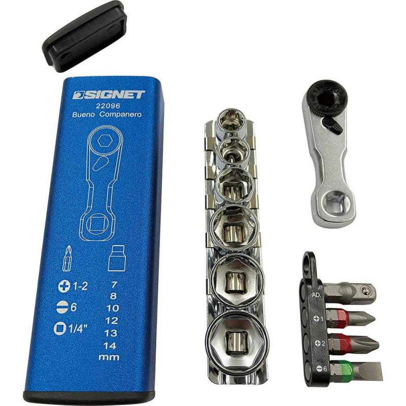 SIGNET ウルトラショートスクエア ミニラチェセット ブルー 22096