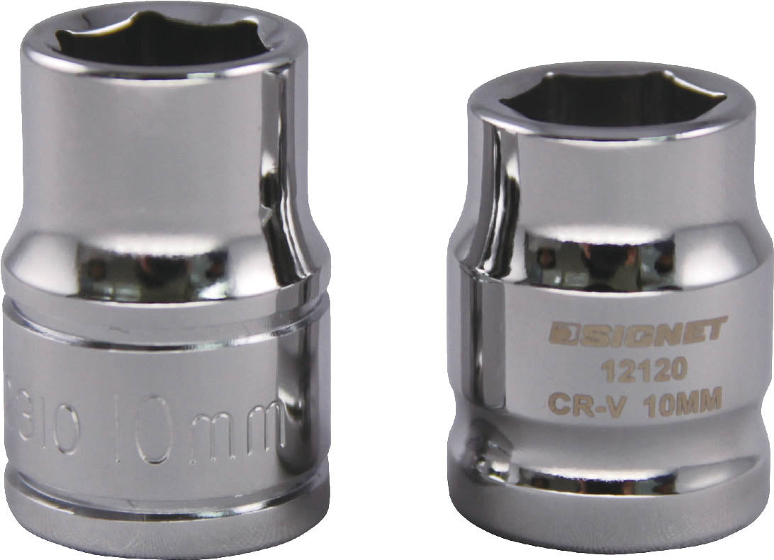 3/8”DR ショートソケットセット(6角)