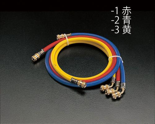 ロテックス(ROTEX) 100cm/R32/R410A チャージングホース(赤) RP1331