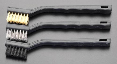 ESCO(エスコ) 180mm 3種類ブラシセット EA109E-5