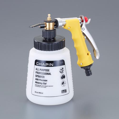 ESCO(エスコ) 900ml ホーススプレー(混合タンク・プラグ付) EA115MS-6PA