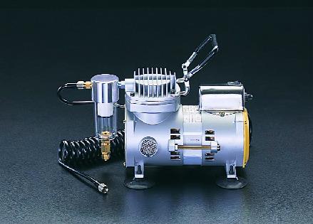 ESCO（エスコ） AC100V/90W ミニコンプレッサー(ﾀﾝｸ無) EA116DA 