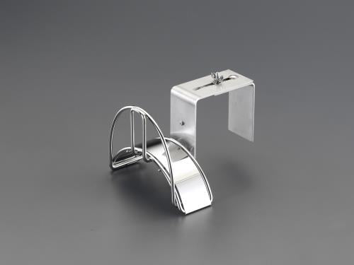 カクダイ 194x 96mm ホースハンガー(ステンレス製/クランプ金具付) 559-303