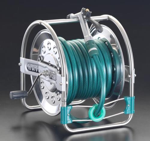 ハタヤリミテッド(HATAYA) 12/17mmx21m 散水ホースリール(ステンレス製) SSD-20