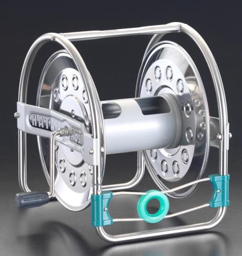 ハタヤリミテッド(HATAYA) 20m ホースリール(ステンレス製/ホース無) SSD-0