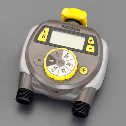 ESCO(エスコ) スプリンクラータイマー(ダブル/デジタル式) EA124KT-6