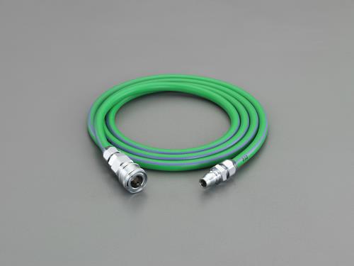 ESCO(エスコ) 8.5/12.5mmx10m ソフトエアーホース(カプラ付 EA125AT-82