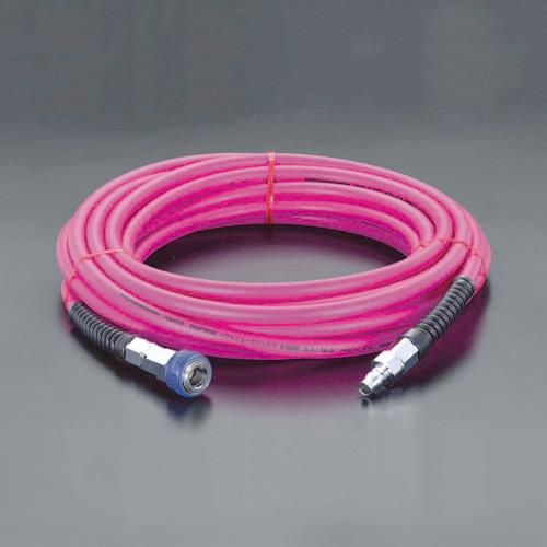 ESCO(エスコ) 8.5/12.5mmx30m ウレタンホース(カプラー付) EA125BR-30