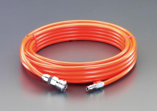 ESCO(エスコ) 6.5/10.0mmx20m ウレタンホース(カプラー付) EA125CC-20