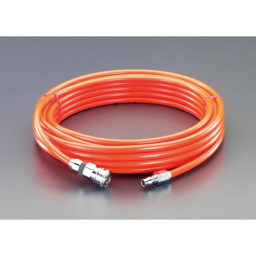 ESCO(エスコ) 6.5/10.0mmx 5m ウレタンホース(カプラー付) EA125CC-5