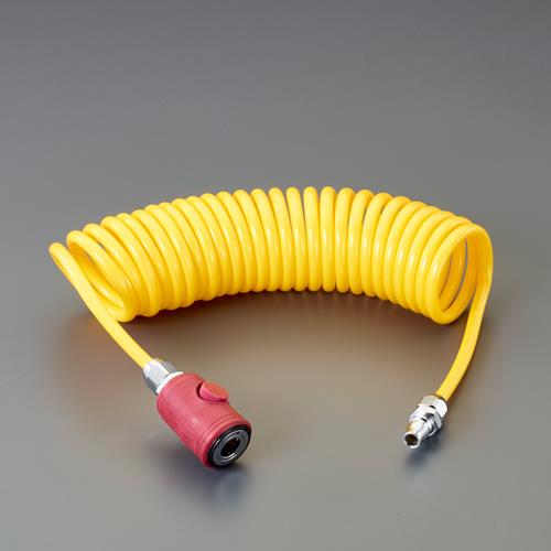ESCO(エスコ) 5.0/ 8.0mmx 7m ウレタンホース(カプラー付) EA125CE-16
