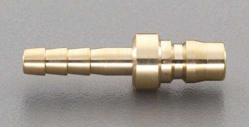 ESCO(エスコ) 1・1/2” タケノコ型プラグ(中圧用/真鍮) EA140AK-12