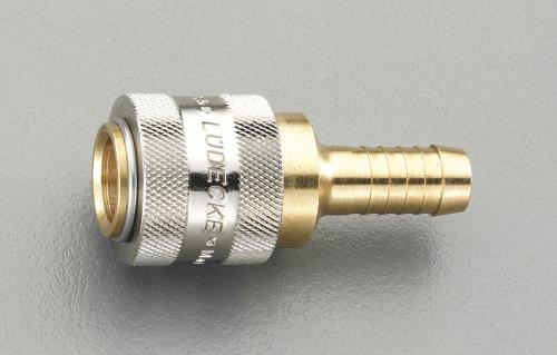 ESCO(エスコ) 10mm ウレタンホースカップリング(真鍮製/ワンプッシュ) EA140GC-10