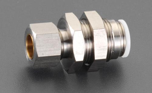 アオイ 10mm ユニオン(バルクヘッド/真鍮製) ZK-1010