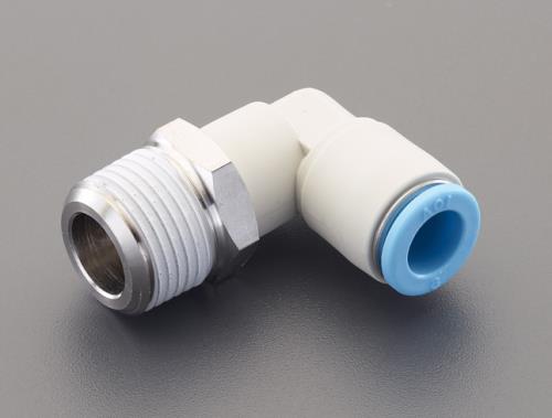 アオイ 12mmxR1/2” エルボユニオン(ステンレス製) ZAL-124