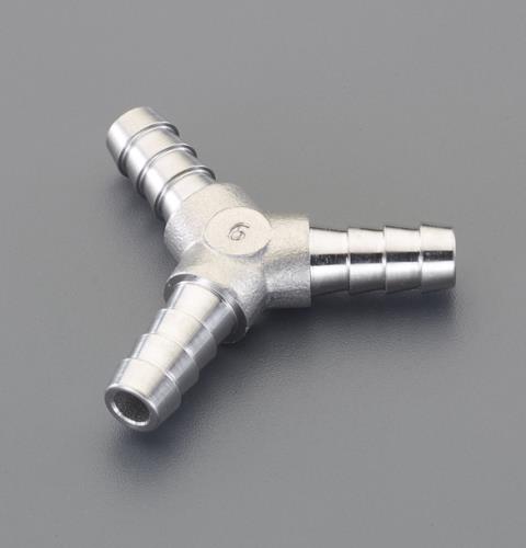 アソー(ASOH) 9.0mm 三方ホースジョイント(ステンレス製) HY-7009