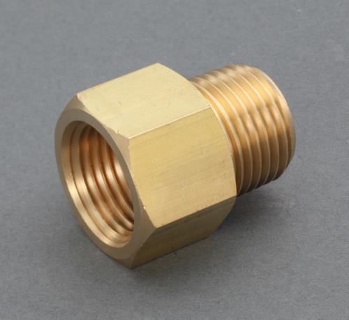 アソー(ASOH) NPT 1/4”xRc 1/4” 中間ニップルソケット NF-3122R