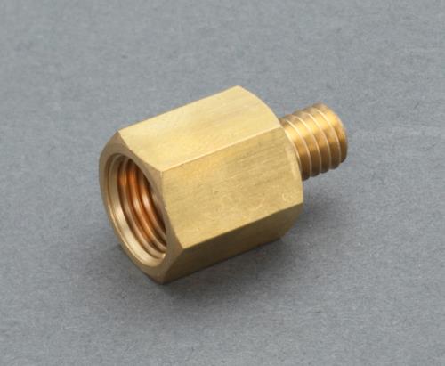 アソー(ASOH) UNF 1/4”xRc 1/8” 中間ニップルソケット NF-3281R