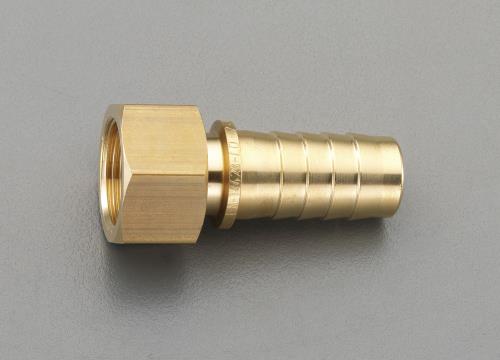ESCO(エスコ) G 1/2” x13mm 雌ねじステム(スチーム用/真鍮製) EA141BR-4
