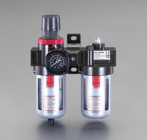 ESCO(エスコ) Rc 3/8” F.R.L.ユニット EA153AG-13