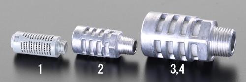 ESCO(エスコ) R 1/2” サイレンサー EA153ED-4