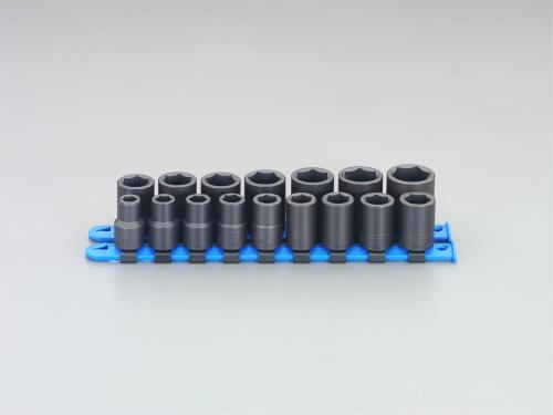 ESCO(エスコ) 16個組 インパクトソケット(メトリック) EA164DR