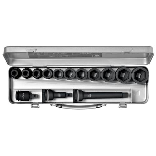 KTC(京都機械工具) 1/2”DR インパクトソケットセット TBP411PA
