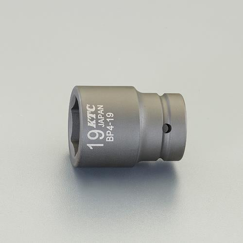 KTC(京都機械工具) 1/2”DRx30mm インパクトソケット(ピン・リング付) BP4-30P