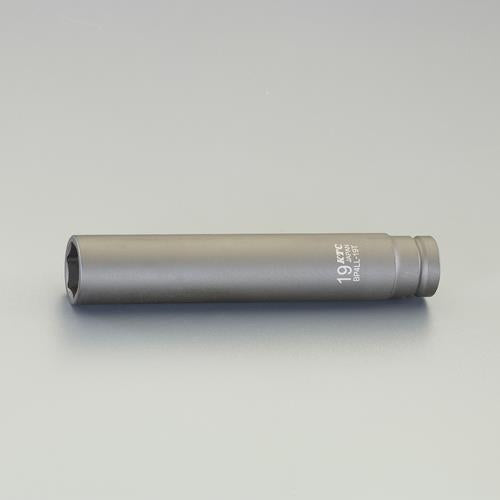 KTC(京都機械工具) 1/2”DRx14mm ロングインパクトソケット(ピン・リング付) BP4LL-14TP